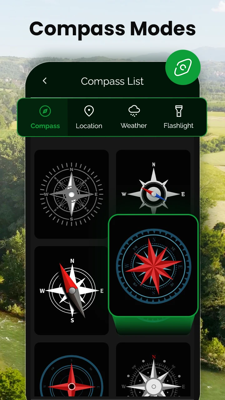 Digital compass for android screenshot